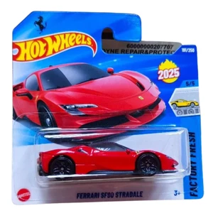 Hot Wheels Ferrari SF90 Stradale Red #191 Mainline 2025 Case J/K (In-Stock) Neu - Bild 1 von 3