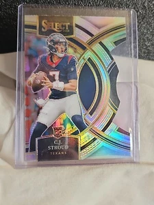 2023 Panini Select Football CJ Stroud Premier Level Silver Prizm Die Cut # 183 - Picture 1 of 7