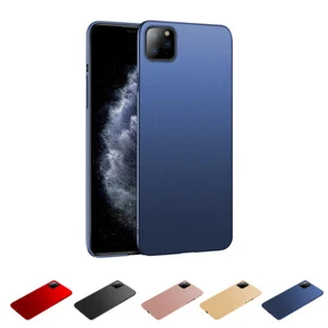 SLIM matt dünn Hardcase für iPhone 11 Pro Schutzhülle Cover Schale Tasche Bumper - Picture 1 of 11