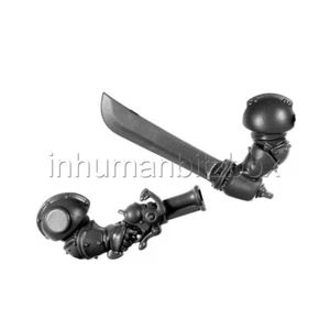 KARK32 PAIRE BRAS PISTOLET EPEE KHARADRON WARHAMMER AoS AGE OF SIGMAR BITZ 34-60 - Picture 1 of 1