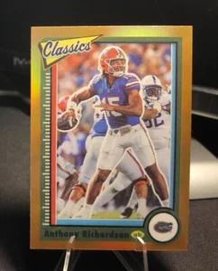 ANTHONY RICHARDSON 2023 Panini Chronicles Classics Draft Picks #4 Orange SP RC - Picture 1 of 2