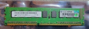 Micron MT9KSF25672AZ-1G4M1ZG 2GB DDR3-1333 PC3L-10600E Memory Module (HP-637458) - Picture 1 of 1