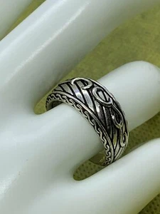 Scroll Ring-Sterling Silver - Picture 1 of 7