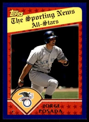 2003 TOPPS #363 JORGE POSADA NEW YORK YANKEES - Image 1 of 2