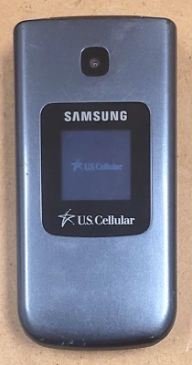 Teléfono abatible Samsung Chrono SCH-R260 - azul y negro (celular de EE. UU.) CDMA raro Foto 1 de 4