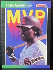 1989 Donruss Baseball Card #BC-20 Tony Gwynn MVP San Diego Padres MINT! Error