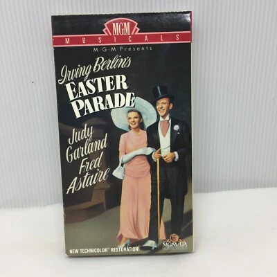 VHS Easter Parade Irving Berlin Judy Garland Fred Astaire Musical Technicolor - Image 1 of 3