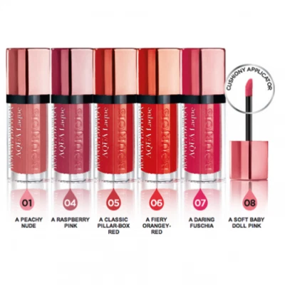 Bourjois Rouge Edition Aqua Laque Intense Shine Lipstick Choose Shade Below - image 1 of 2