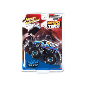 "Frost Bite" Monster Truck "I Scream You Scream" with Black Wheels and Driver...