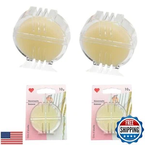 ZLY 2PCS Thread Wax Beeswax Conditioner for Sewing Threads Beeswax Thread Con - Picture 1 of 5