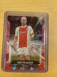 2021-22 Panini Score FIFA Pink Lava 01/25 Davy Klaassen #148 - Picture 1 of 2