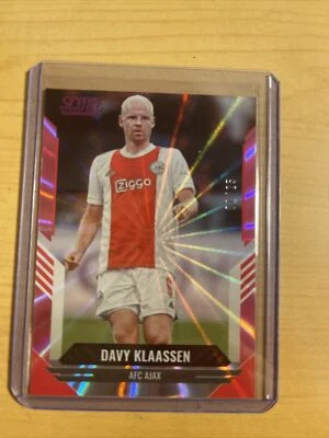 2021-22 Panini Score FIFA Pink Lava 01/25 Davy Klaassen #148 - Image 1 of 2
