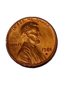 1981 D Penny - Bild 1 von 2