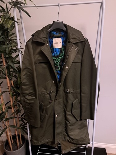Giacca Kenzo x H&M cappotto parka taglia XS con cappuccio