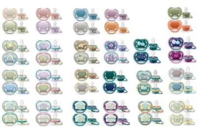 Philips Avent Schnuller Beruhigungssauger Ultra Air verschiedene Motive & Größen - Bild 1 von 4