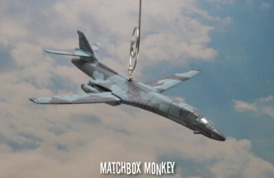 B-1 Bomber SAC USAF Bone Christmas Ornament Airplane Operation Iraqi Freedom - Image 1 of 4