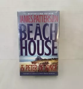 JAMES PATTERSON & PETER DE JONGE~"THE BEACH HOUSE" Audiobook 5 Cassettes ~ NEW - Picture 1 of 4