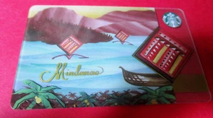 2018 Starbucks *Mindanao Card* Island Series Philippines pin intact - Picture 1 of 2