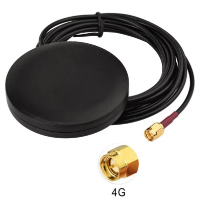 Protable 4G LTE Magnetic Mount Omni-directional SMA Antenna for 4G LTE Router - Image 1 of 4