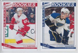 2013-14 O-PEE-CHEE MARQUEE ROOKIE RC OPC 501-600 STARS FINISH SET YOU PICK