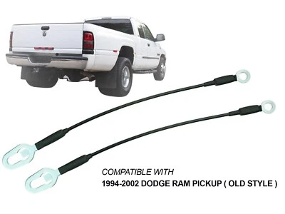 Cable de puerta trasera para camioneta Dodge 1994-2002 Ram Ram 1500 2500 3500 par Foto 1 de 4