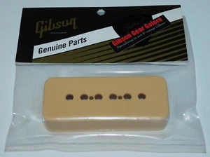 Gibson Les Paul P-90 Pickup Cover Soapbar Creme P-100 Guitar Parts SG ES DC JR D - Picture 1 of 3