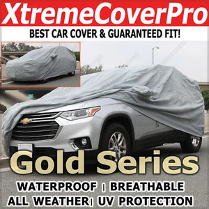 2009 2010 2011 2012 2013 CEHVY TRAVERSE Waterproof Car Cover w/Mirror Pockets - Picture 1 of 10