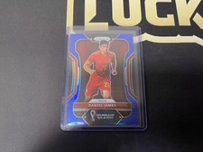 2021-22 Panini Prizm World Cup Soccer Blue #296 Daniel James 049/299