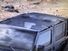 18-22 Jeep Wrangler JL 4 Door Black Mesh SunBonnet OEM Mopar 82215390AB