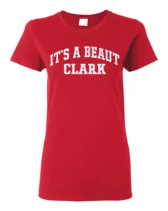 Camiseta roja vintage clásica colección de citas de películas navideñas para mujer - Imagen 1 de 11