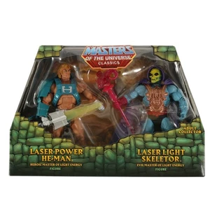 Laser Power He-Man & Laser Light Skeletor - MISB - MOTU Classics / Masters of t - Bild 1 von 3