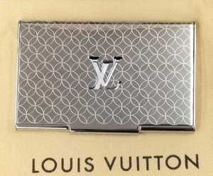 Louis Vuitton Kartenetui Porte Carte Champs Elysees M65227 Silber Neuwertig - Bild 1 von 6