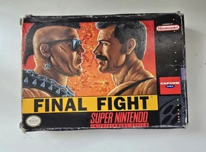 Final Fight Super Nintendo SNES NTSC Video Game boxed - Picture 1 of 12