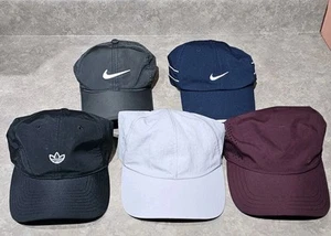(5) ADIDAS/NIKE/LULULEMON/ATHLETA-Womens Adjustable Summer Athletic Fitness Caps - Picture 1 of 18