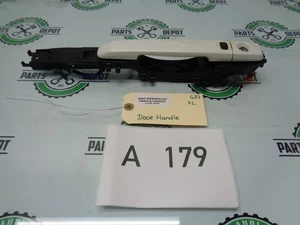 07-13 INFINITI G35 G37 G25 FRONT LEFT DRIVER SIDE DOOR HANDLE WHITE QX1 OEM - Picture 1 of 5