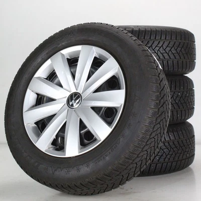VW Passat 3G B8 Winterräder Dunlop Felgen 16 Zoll Stahlfelgen 3Q0601027A - Bild 1 von 4