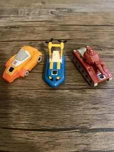 Transformers G1 Minibots Warpath, Seaspray, & Wheelie 1984 Takara Hasbro - Picture 1 of 5