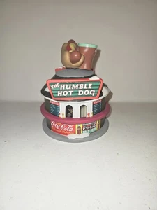 Coca-Cola Town Square Collection The Humble Hot Dog 2004 Revolving Signage Displ - Picture 1 of 7