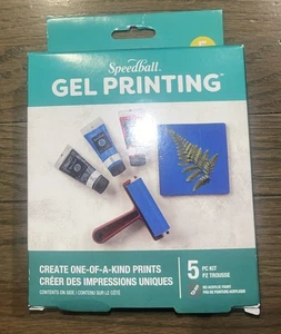 Speedball Gel Printing Kit 5pc 80P613 - Picture 1 of 3