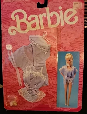 Vintage 1986 Barbie Fancy Frills Lingerie Clothing Set 3180 - Image 1 of 4