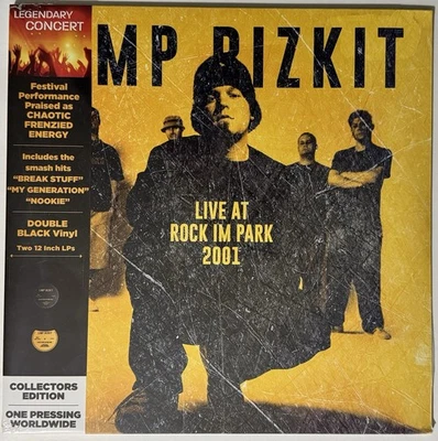 LIMP BIZKIT - Live At Rock IM Park 2001 2xLP Black Vinyl New - Image 1 of 2