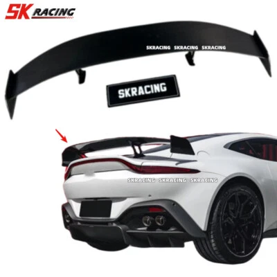 Alerón labial trasero de fibra de carbono real para Aston Martin Vantage F1 18-23 Foto 1 de 4