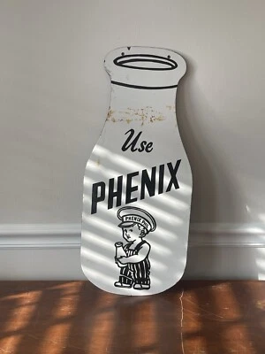 Letrero publicitario de leche Phenix Phil para usar Foto 1 de 4