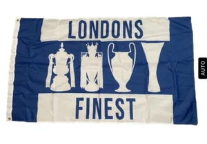 *BRAND NEW* Chelsea FC Flag 5ft by 3ft - Shirt Scarf Badge Poster Stickers - Picture 1 of 1