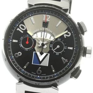 LOUIS VUITTON Tambour Regata Q102G Chronograph black Dial Automatic Men's_865316 - Picture 1 of 6