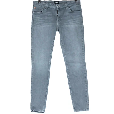 Pantalones de mezclilla elásticos súper ajustados Hudson Krista - para mujer talla 31, gris/gris Foto 1 de 4