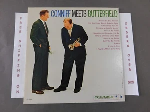RAY CONNIFF MEETS BILLY BUTTERFIELD 1959 1ST PRESS PROMO NM LP CL 1346 - Picture 1 of 5