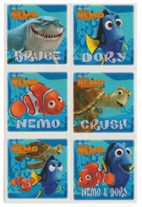 25 Finding Nemo Stickers, 2.5"x2.5" each, Party Favors