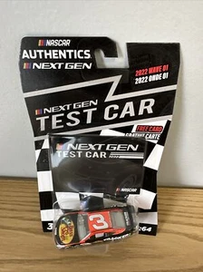 2022 Wave 1 Nascar Authentics Next Gen Test Car 1/64 Diecast Austin Dillon Bass - Picture 1 of 3