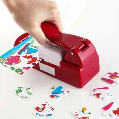 ASHINE Puzzle Maker Jigsaw Puzzle Making Machine Photo Cutter For DIY Scrapbooking Tool